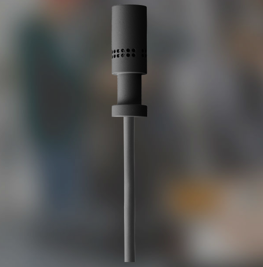 LC81MD BLACK LAVALIER CARDIOID, LOW PROFILE, ULTRA MINIATURE LAPEL MICROPHONE